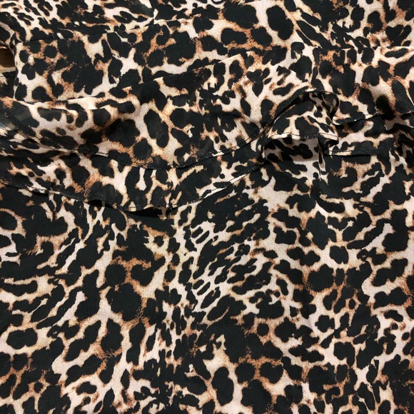 AFRM Leopard Print Maxi Dress Cheetah - Picture 4 of 5